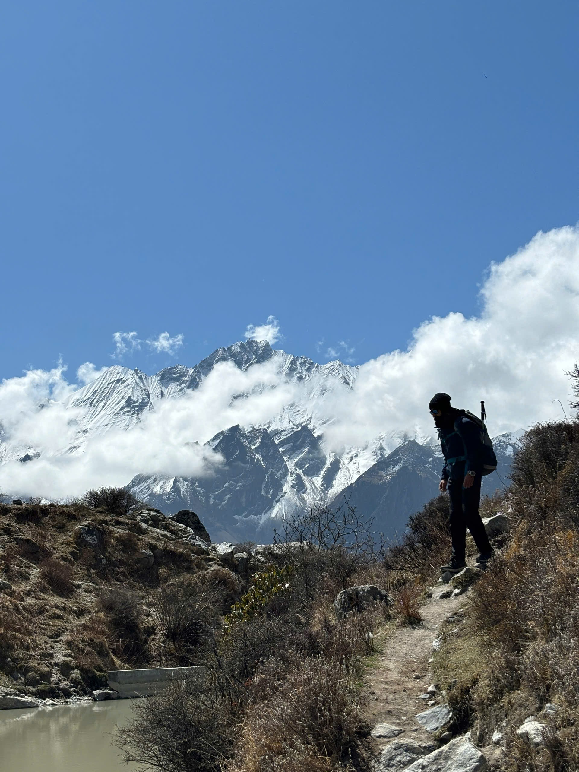 Quit smoking and drinking cold turkey by hiking in the Himalayas